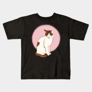 Soya the cat - sitting Kids T-Shirt